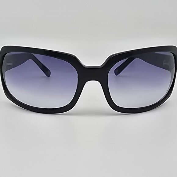 Coach Samantha S425 Black Frame Blue Gradient Lens Sunglasses w/ Case 63-18-110 - Picture 2 of 15